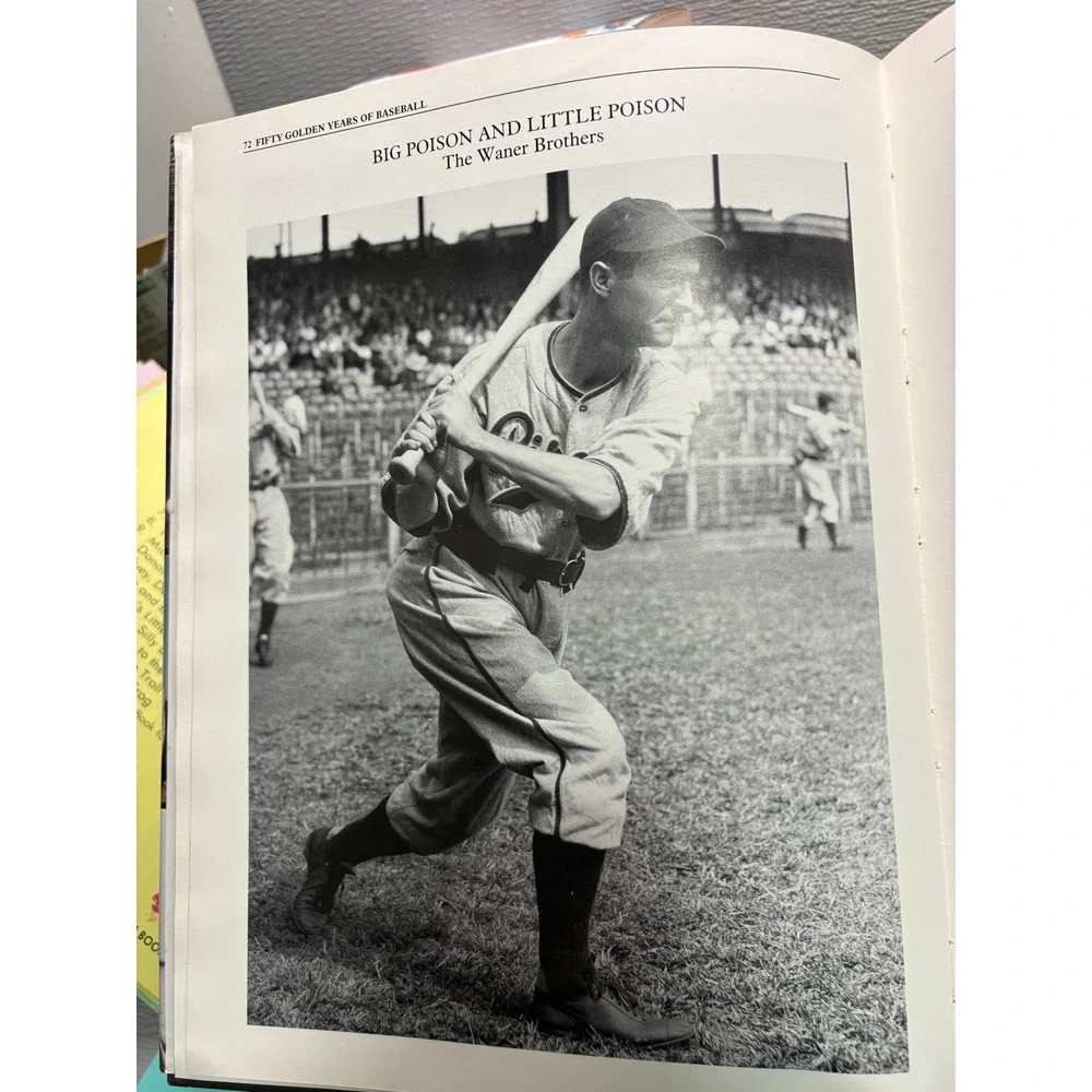 Vintage Golden Years of‎ Baseball 1992 Hardcover Sports History Book